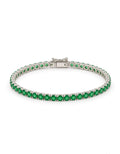 Forest Tennis Bracelet
