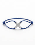 Signature X Dark Blue Cord Bracelet